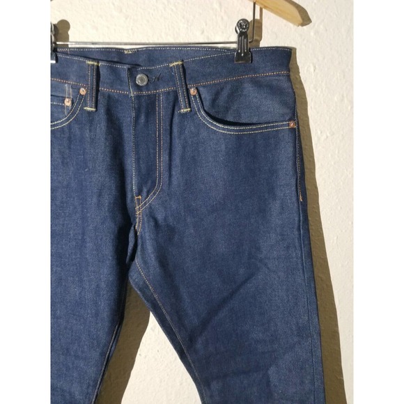 Levi's White Cone Denim Red Line Dark Indigo Jeans men's size 34 W x 32 L USA - Picture 7 of 10